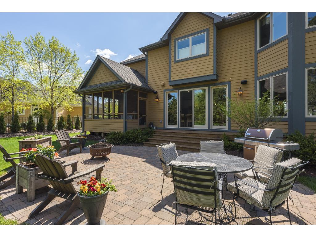 2150 Pinehurst Drive Chanhen Mn 55317 Mls 4828224 Edina Kitchen And Patio Are All Connected Through The Sliding Doors For Ease Of