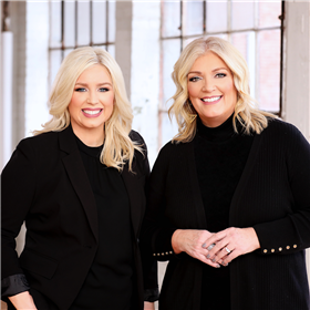 Sue Busch and Kelsey Riesgraf Logo