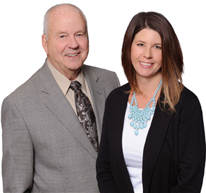 A Father and Daughter Partnership Logo
